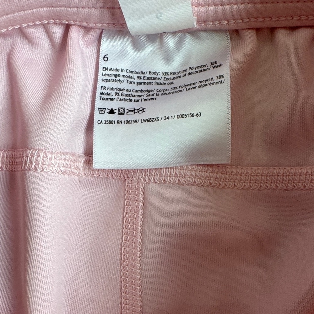 Lululemon Softstreme High-Rise Straight-Leg Cropped Strawberry Milkshake Size 6 - Picture 9 of 14
